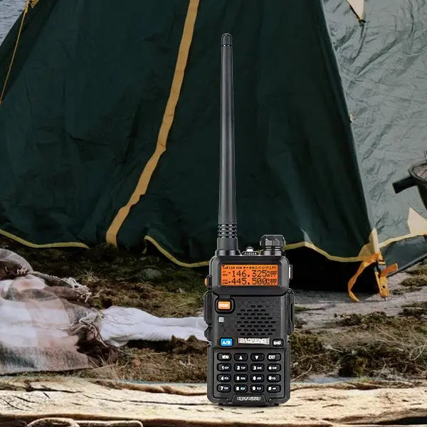 UV-5R Dual Band Two Way Radio Transceiver (2 Pack Full Kit), USB Charging Long Range Supports CHIRP Portable Handheld Walkie Talkie, Wireless Electronic Gadgets, Digital Intercom, Compact, Device, Remote, Durable Handheld Ham Radio Transceiver