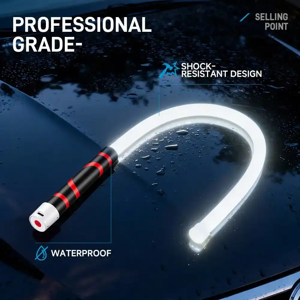 Bendable LED Flashlight Stick - 28" Flexible Design, 7-Hour Long Battery Life, High Lumens for Off-Road, Garage Mechanics, and Hard-to-Reach Areas Like Engine Bays tiktokshopspringglowup