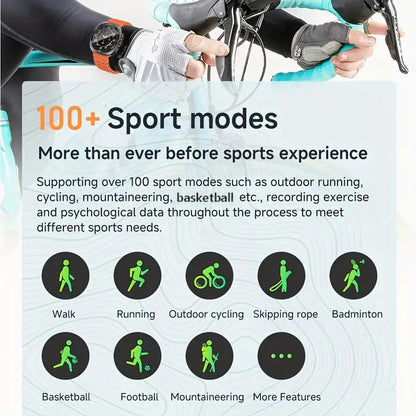 2026 Smart Watch, Wireless Calling/Dialing, Calling Reminder and Rejection, 100+ Sports Modes, Message Reminder, SMS reminder, Various APP reminders, DIY Watch Dials, Wearable Devices, Smart Watches for iPhone/Andriod