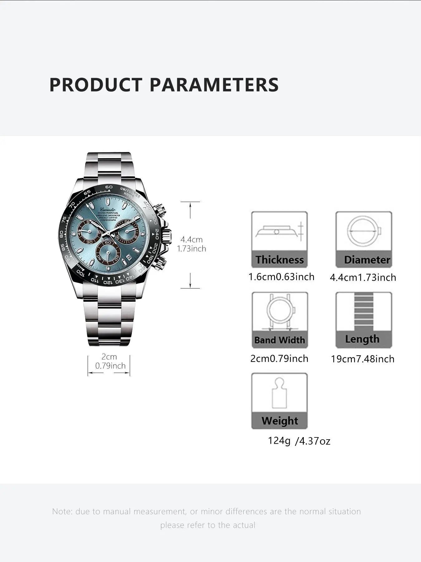 Men's Business Fashion Analog Quartz Watch, Fashion Watch for Party, Daily Clothing Decor, Trendy All-match & Exquisite Watch for Birthday Gift with Box, Business Fashion Watches