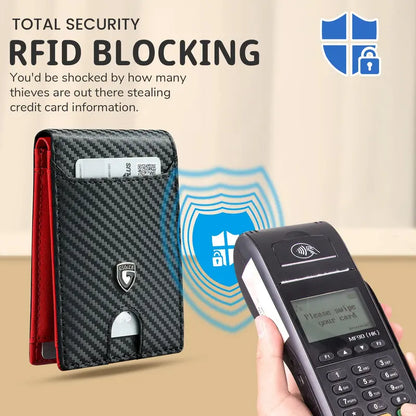 Men's Slim RFID Blocking Wallet