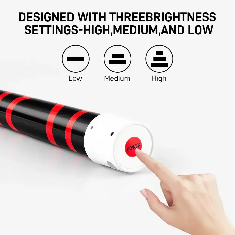 Bendable LED Flashlight Stick - 28" Flexible Design, 7-Hour Long Battery Life, High Lumens for Off-Road, Garage Mechanics, and Hard-to-Reach Areas Like Engine Bays tiktokshopspringglowup