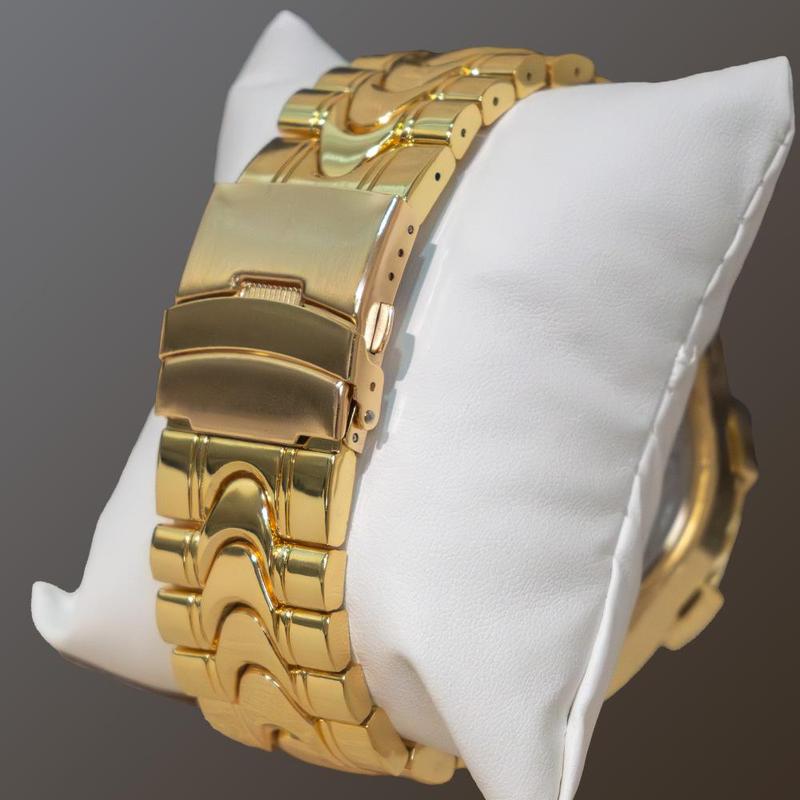 Men's Street Style Fashion Round Dial Analog Quartz Watch with Box - Trendy All-match & Exquisite Birthday Gift