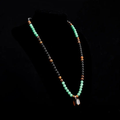 Tiger Eye Pendant Healing Crystal Stone ，Anniversary, Vacation &Theme Parties Jewelry Charms Abundance Crystal bracelet，Long Chain，Sweater chain，Ideal Gift Jewelry for Men and Women