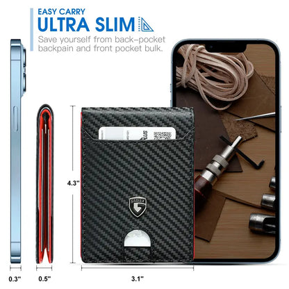 Men's Slim RFID Blocking Wallet