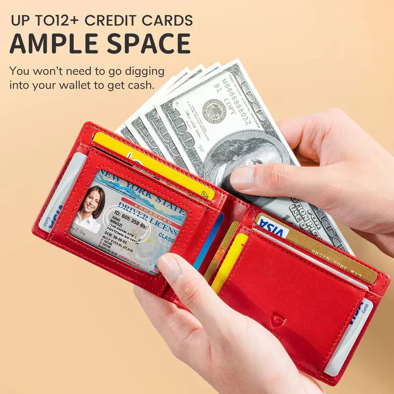 Men's Slim RFID Blocking Wallet