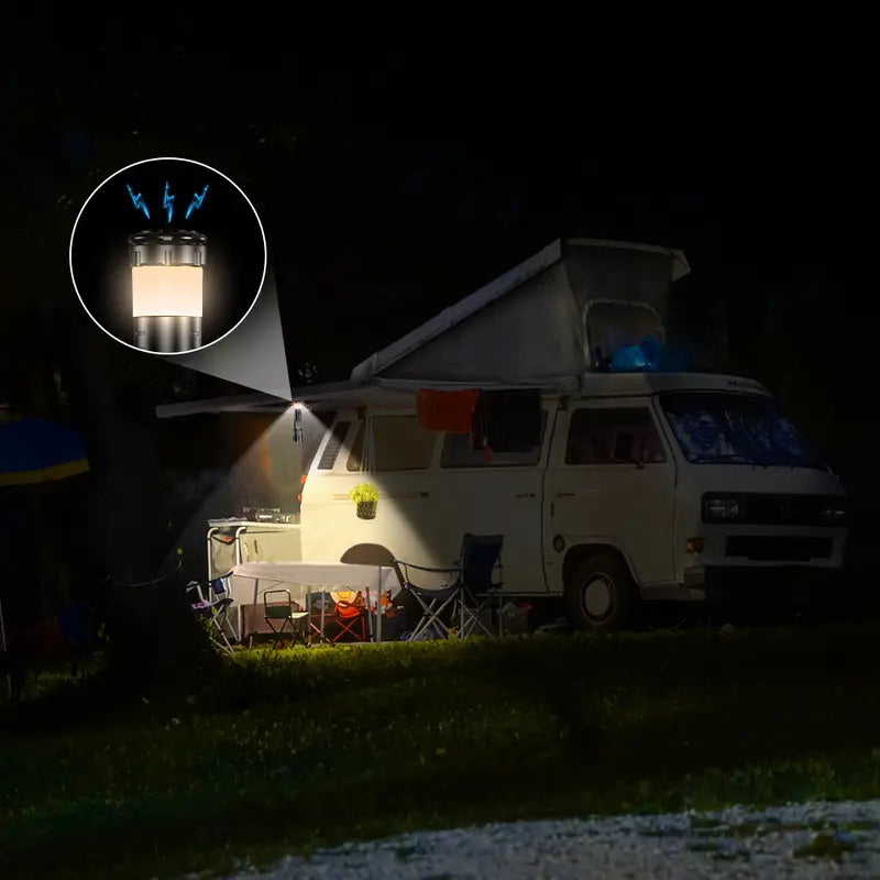 2025 Strong Flashlight, Rechargeable, Waterproof, Emergency Lighting, Red&Blue Alarm Lights, Camping Gadgets , for Fishing Garden Night Security Road Garage