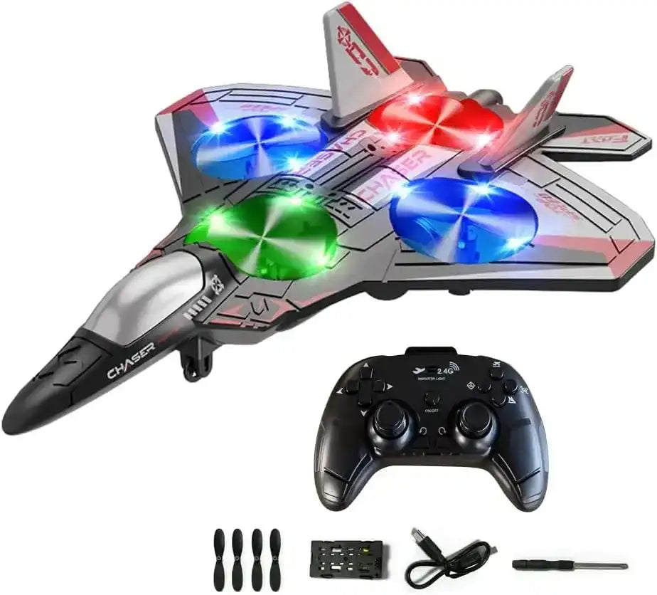 RC  Planes Remote Control Airplanes for Kids, Foam Remote Control Planes for Kids Adults Beginners, Remote Control Helicopter Fighter Jet Drones for Kids Adults, 360° Flip Easy to Fly