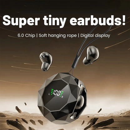 Mini Wireless Sleep Earbuds for Side Sleepers, Bluetooth 6.0  in-Ear Headphones with Noise Reduction,Ultra Small Hidden Earphones, Comfortable Fit for Long Wear & Deep Sleep&Work summerwins summerwins