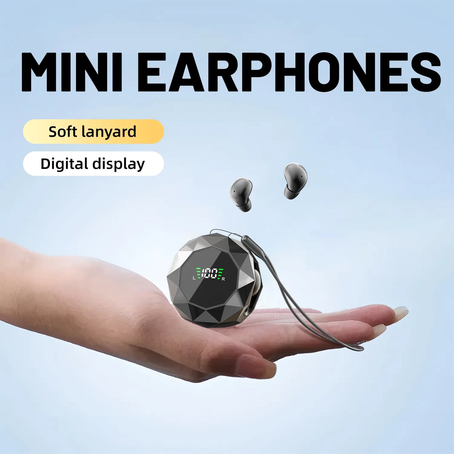 Mini Wireless Sleep Earbuds for Side Sleepers, Bluetooth 6.0  in-Ear Headphones with Noise Reduction,Ultra Small Hidden Earphones, Comfortable Fit for Long Wear & Deep Sleep&Work summerwins summerwins