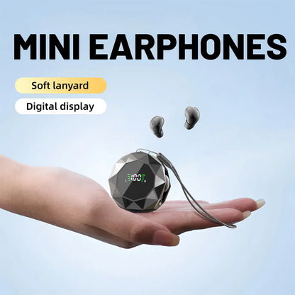 Mini Wireless Sleep Earbuds for Side Sleepers, Bluetooth 6.0  in-Ear Headphones with Noise Reduction,Ultra Small Hidden Earphones, Comfortable Fit for Long Wear & Deep Sleep&Work summerwins summerwins