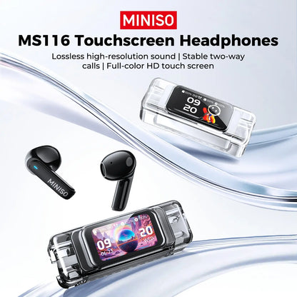 In-Ear Ai Translation Headphones, Bluetooth-compatible 6.0 Wireless, Real-Time Translate 135 Languages, HiFi Sound, Ipx5 Waterproof, Wireless Earbuds