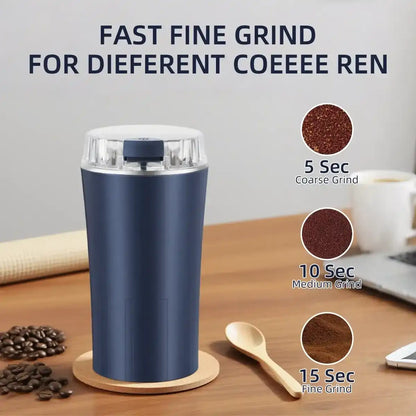 300W Electric Coffee Grinder for Fast Grinding—Perfect for Beans, Spices, Nuts & More. Compact and portable, this ultra-fine powder grinder doubles as a food processor and mixer for all your kitchen needs. Multi-Function Grinding Tlools