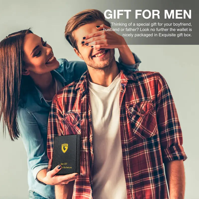 Men's Slim RFID Blocking Wallet