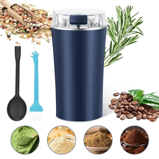300W Electric Coffee Grinder for Fast Grinding—Perfect for Beans, Spices, Nuts & More. Compact and portable, this ultra-fine powder grinder doubles as a food processor and mixer for all your kitchen needs. Multi-Function Grinding Tlools