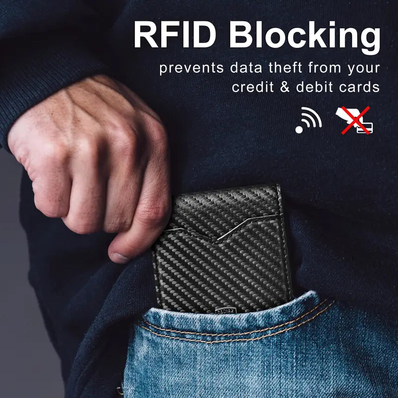 Men's Slim RFID Blocking Wallet