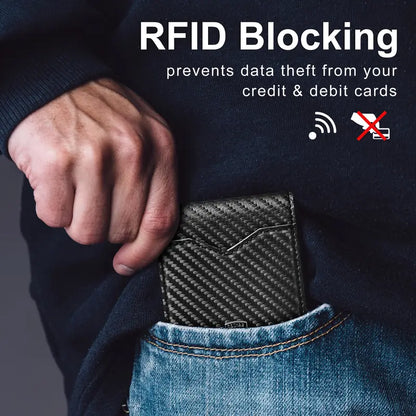 Men's Slim RFID Blocking Wallet