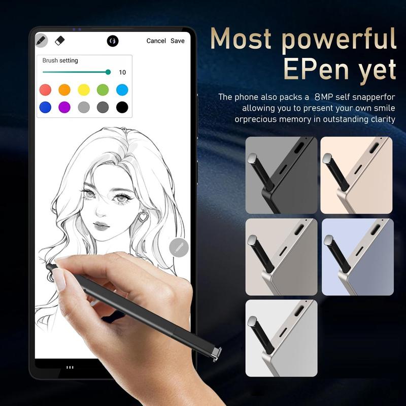 FUFFI 6.8 Inch Smart Phone,  Unlocked Phone, Android 12.0 Version Phone , 8+16MP Pixel-Phone, Dual Card Phone, Touchscreen Phone
