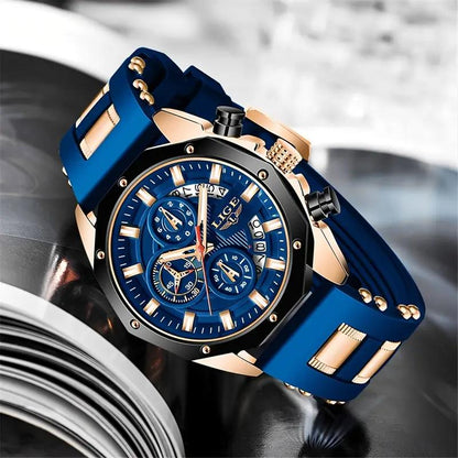 Men Watches Fashion Outdoor Waterproof Men's Sport Quartz Watch With Chronigraph
